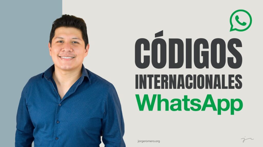 Cómo usar las ladas internacionales para compartir tu número de WhatsApp